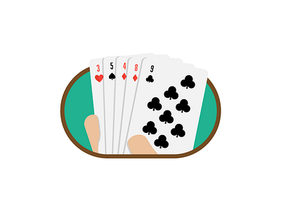 Poker cards deck icon illustration playing playing cards poker shuffle sports vector world series wsop