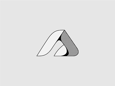"A" Mark alphabet branding icon identity illustration lettering logo mark monogram type typography vector