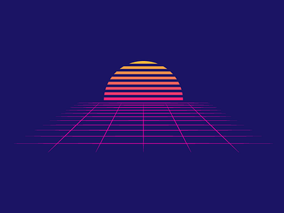 80s Sunset