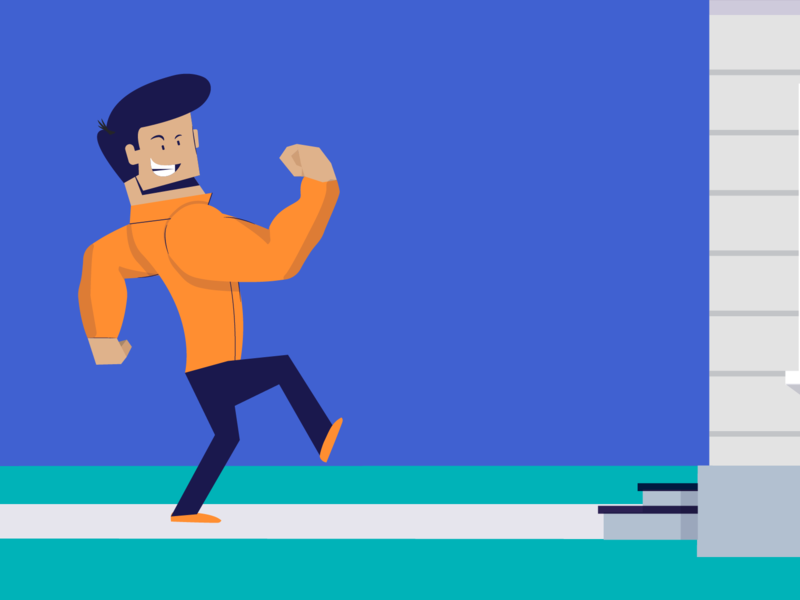 Mike Walking By Grant Fisher On Dribbble
