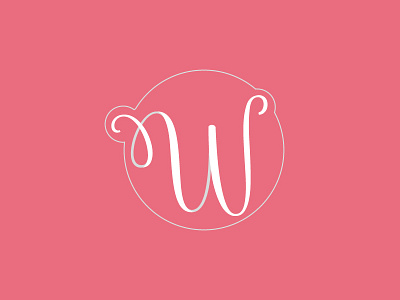 Weddsite - Branding & logo branding colorful grey logo pink simple wedding white