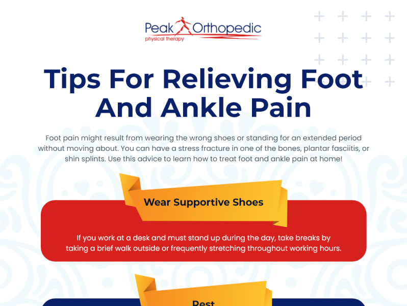 Tips for relieving foot and ankle pain by Katha Collins on Dribbble