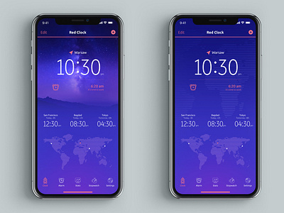 Mobile App - Clock