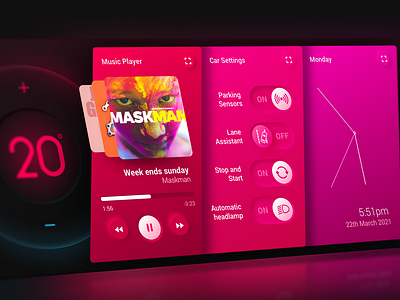 Car UI concept