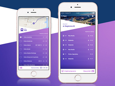 Bus App app concept ios ui