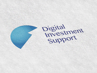 DIS Logo consulting design earning money logo stock exchange
