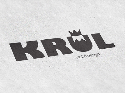 Logo King - Król in polish beard crown king logo