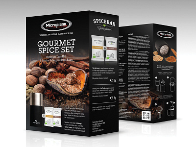 Spice Box design box design microplane package print