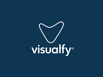Visualfy Brand brand branding identity logotype logo design