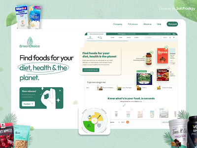 Online Grocery Marketplace Green Choice