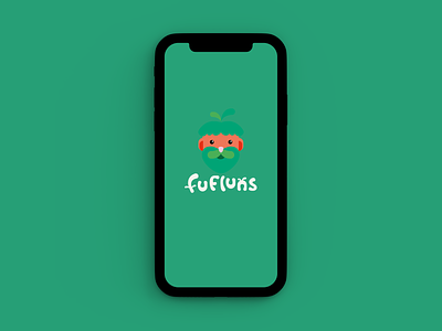 Fufluns app – Splash screen app branding design digital logo logotype ui