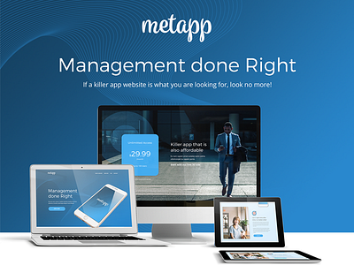 Metapp Muse Template muse app muse templates