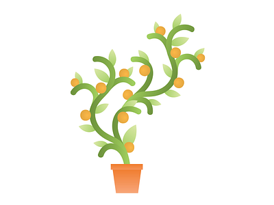 Fruitful fruit illustration plant