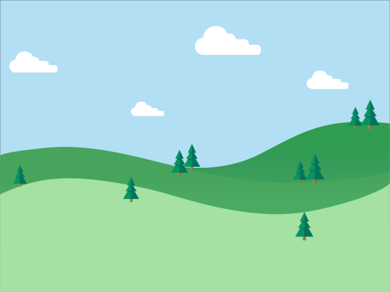Meadow by Amie Hsieh on Dribbble