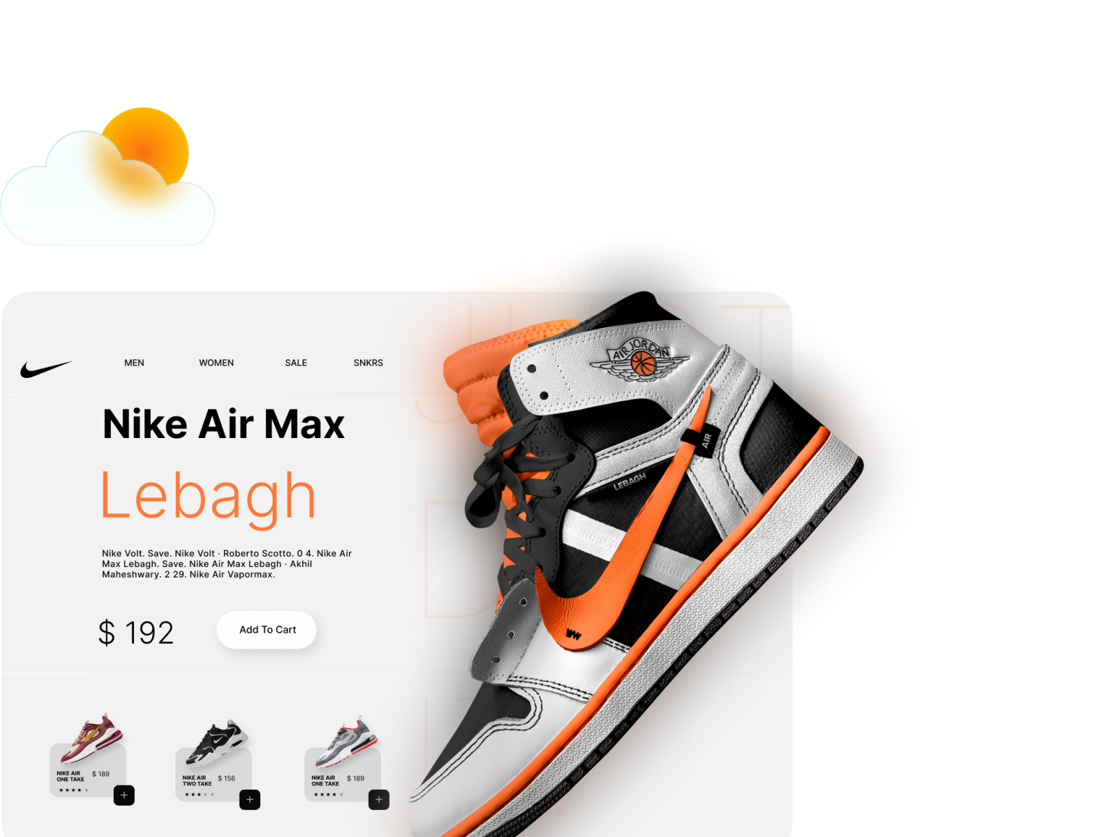 NIKE UI by Syed Salman on Dribbble