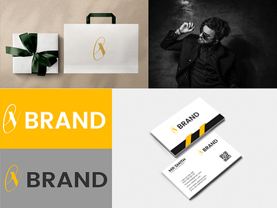 brand collage branding business card business logo collage design graphic design illustration logo logomark minimal modern packaging design
