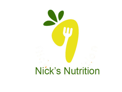Nutritional logo amazing logo branding company logo design food graphic design illustration logo restorent typography