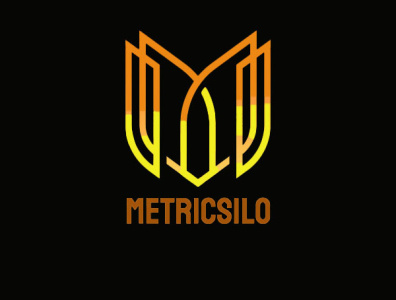 Metricsilo logo branding company logo creative logo design graphic design illustration logo typography