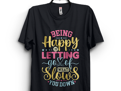 Typography Custom Tshirt Design