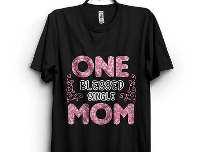 MOM Tshirt Design design graphic design illustration t shirt tshirt typography