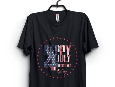 USA 4th July T-Shirt Design design graphic design illustration t shirt tshirt typography