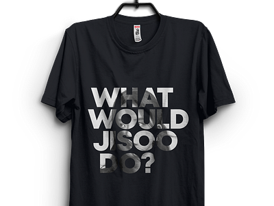 Jisoo Tshirt Design design graphic design illustration t shirt tshirt typography