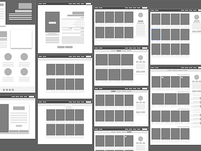 React wireframe bookstore design ui ux web website wireframe