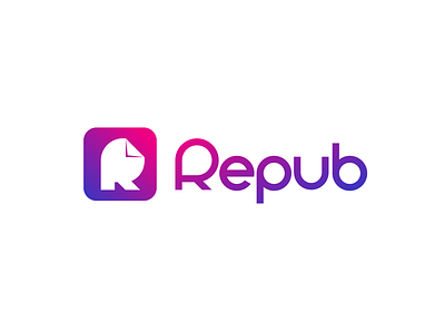 Repub adobe illustrator branding inkscape logo logo creation logo design minimalistic logo vector logo