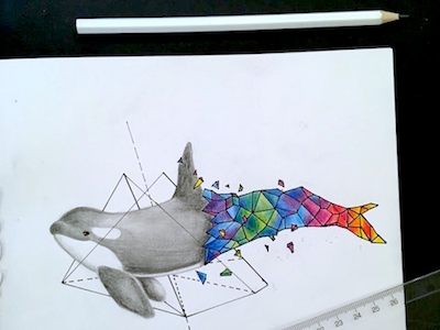 Geometrics and Pencil Art