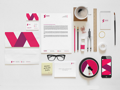 Mockup 4 branding corporate identity mockup stationery template