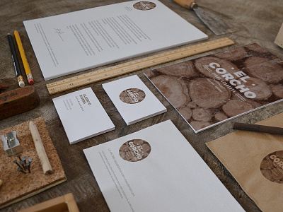 Stationery Mockup - test 2 branding identity mock up presentation stationery wood