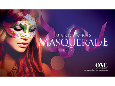 Masquerade carnival flyer mardi gras print template type typo