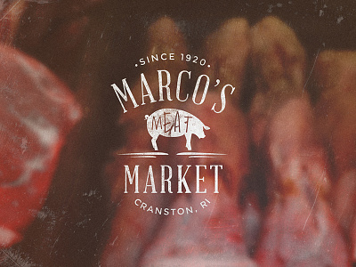 Meat Market Logo Badge
