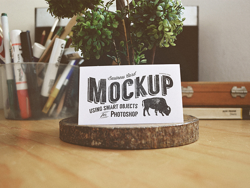 Business Card Mock-Up Freebie business card mock-up freebie showcase presentation psd free photoshop template