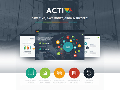 activa powerpoint templateeduardo mejia - dribbble activa powerpoint templateeduardo mejia - dribbble, Presentation templates