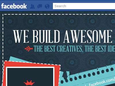 Creative Agency FB Timeline Cover agency cover creative facebook template timeline