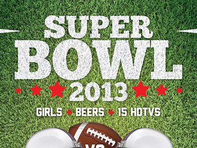 Super Bowl Flyer