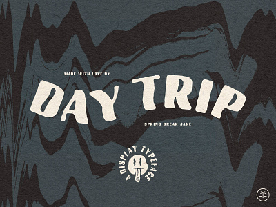 Day Trip - Psychedelic Display Font