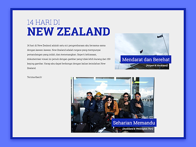 14 Hari Di New Zealand blue minimalist new zealand photo gallery white
