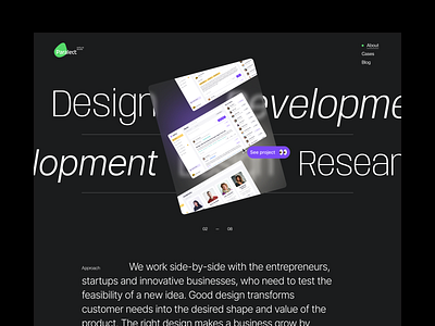 Design Page for Paralect