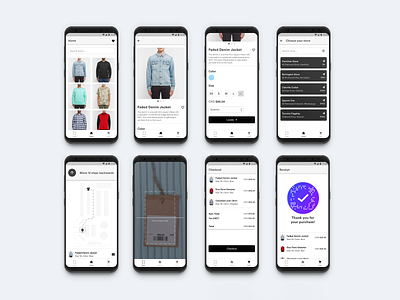 Smart Fashion Platform app clothing clothing app clothing store design fashion fashion app interaction design mobile mobile app design product product design smart fasion platform thano ui ux ysdn
