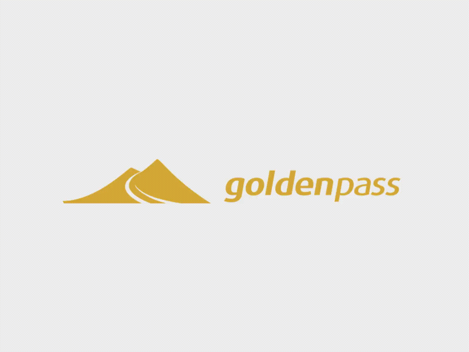 Logo Animation | Golden Pass animation branding design graphic design illustration logo motion graphics