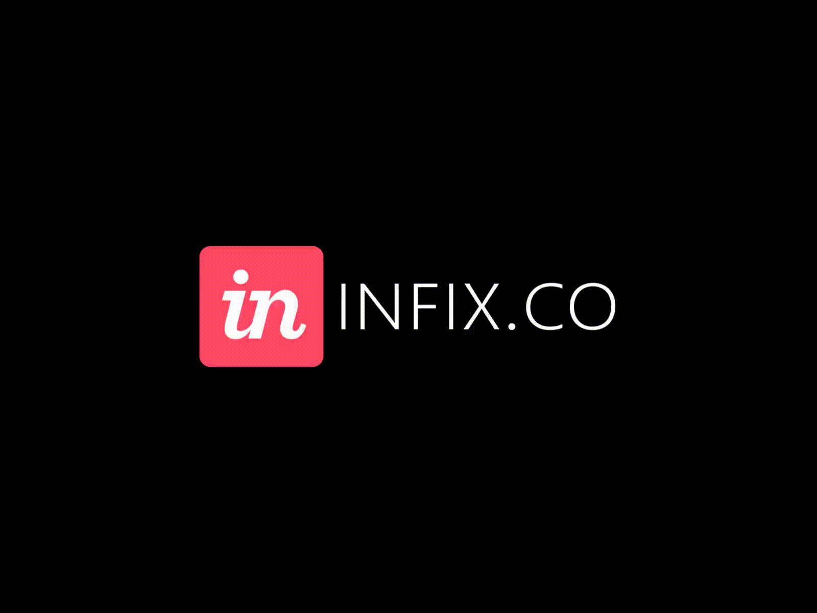 Logo Animation | Infix animation branding design graphic design illustration logo motion graphics