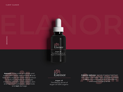 Elanor Brand beauty brand branding cosmetic illustration packaging