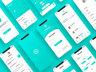 UX/UI Concept - Enurse mobile app