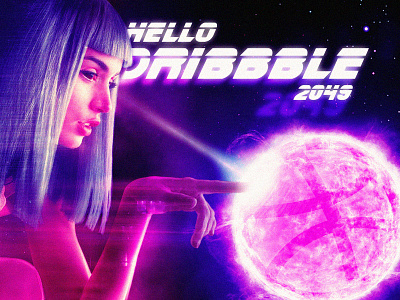 Hello Dribbble 2049 blade runner 2049 debut hello hello dribbble