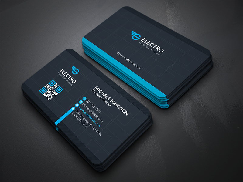 Business Card by Mohmed Jobair on Dribbble