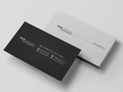 Simple Business Card by Mohmed Jobair on Dribbble