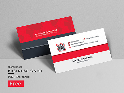 Free Clean Business Card black blue business business card card design clean style corporate creative cyan