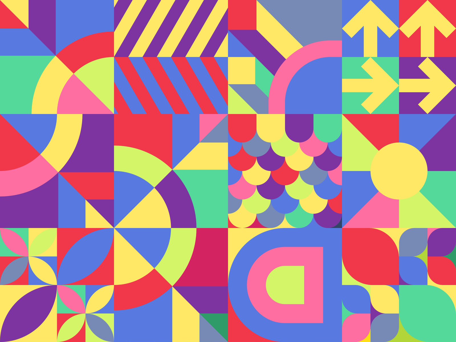 Geometric art 005 by Semangat Kreatif Design Studio on Dribbble